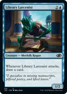 Image for Library Larcenist (Jumpstart 2022) (314) - Magic: The Gathering
