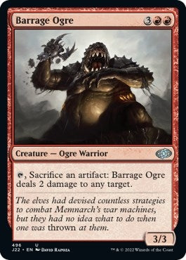 Image for Barrage Ogre (Jumpstart 2022) (496) - Magic: The Gathering