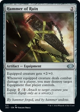Image for Hammer of Ruin (Jumpstart 2022) (771) - Magic: The Gathering