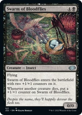 Image for Swarm of Bloodflies (Jumpstart 2022) (127) - Magic: The Gathering