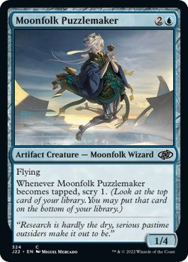 Image for Moonfolk Puzzlemaker (Jumpstart 2022) (324) - Magic: The Gathering