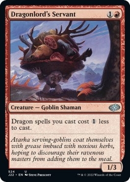 Image for Dragonlord's Servant (Jumpstart 2022) (524) - Magic: The Gathering