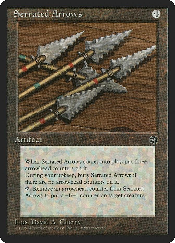 Image for Serrated Arrows (Homelands) - Magic: The Gathering