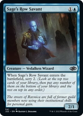 Image for Sage's Row Savant (Jumpstart 2022) (341) - Magic: The Gathering