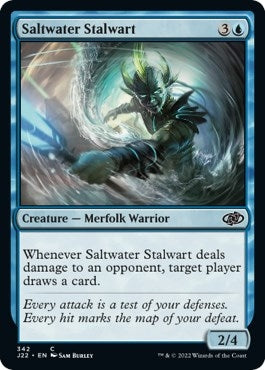 Image for Saltwater Stalwart (Jumpstart 2022) (342) - Magic: The Gathering