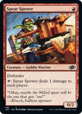 Image for Spear Spewer (Jumpstart 2022) (82) - Magic: The Gathering