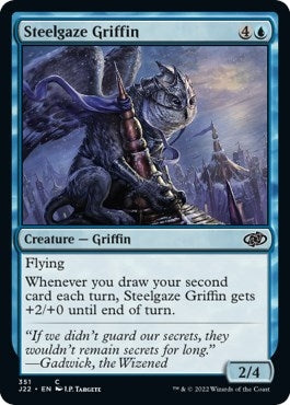Image for Steelgaze Griffin (Jumpstart 2022) (351) - Magic: The Gathering