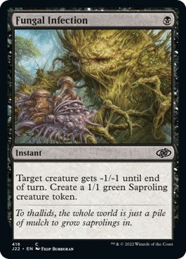 Image for Fungal Infection (Jumpstart 2022) (416) - Magic: The Gathering