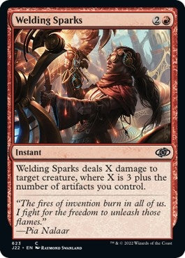 Image for Welding Sparks (Jumpstart 2022) (623) - Magic: The Gathering