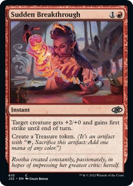 Image for Sudden Breakthrough (Jumpstart 2022) (610) - Magic: The Gathering