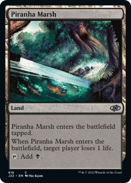 Image for Piranha Marsh (Jumpstart 2022) (818) - Magic: The Gathering