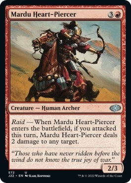 Image for Mardu Heart-Piercer (Jumpstart 2022) (572) - Magic: The Gathering