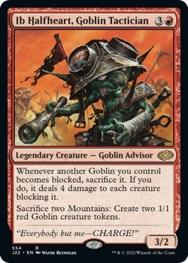 Image for Ib Halfheart, Goblin Tactician (Jumpstart 2022) (554) - Magic: The Gathering