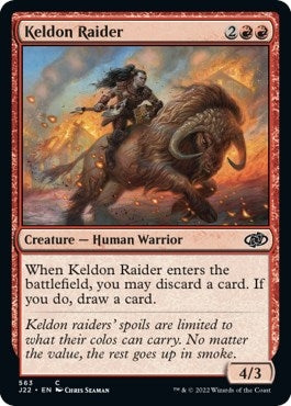 Image for Keldon Raider (Jumpstart 2022) (563) - Magic: The Gathering