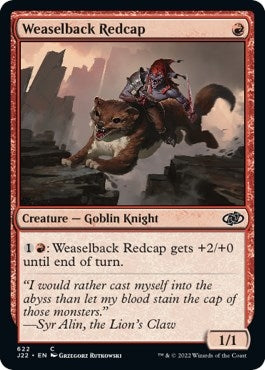 Image for Weaselback Redcap (Jumpstart 2022) (622) - Magic: The Gathering