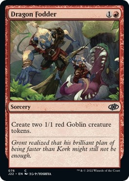 Image for Dragon Fodder (76) (Jumpstart 2022) (76) - Magic: The Gathering