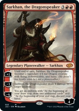 Image for Sarkhan, the Dragonspeaker (Jumpstart 2022) (593) - Magic: The Gathering