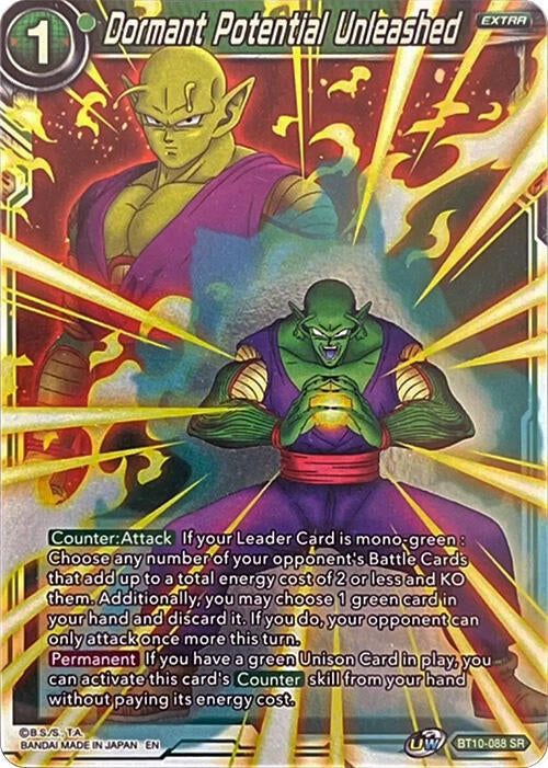 Image for Dormant Potential Unleashed (Gift Collection 2022) (Promotion Cards) (BT10-088) - Dragon Ball Super: Masters