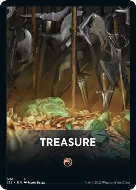 Image for Treasure Theme Card (Jumpstart 2022) (36) - Magic: The Gathering
