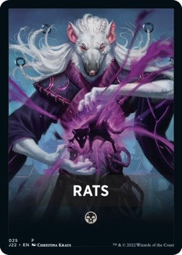 Image for Rats Theme Card (Jumpstart 2022) (25) - Magic: The Gathering
