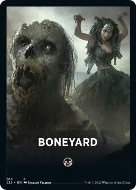 Image for Boneyard Theme Card (Jumpstart 2022) (19) - Magic: The Gathering