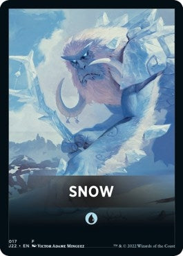 Image for Snow Theme Card (Jumpstart 2022) (17) - Magic: The Gathering