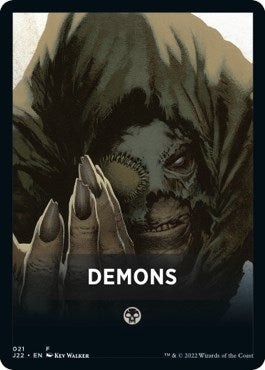 Image for Demons Theme Card (Jumpstart 2022) (21) - Magic: The Gathering