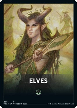 Image for Elves Theme Card (Jumpstart 2022) (38) - Magic: The Gathering