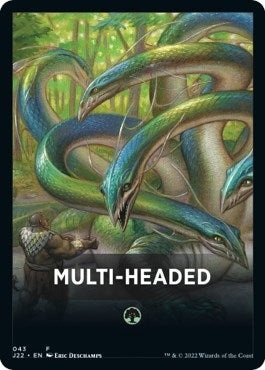 Image for Multi-Headed Theme Card (Jumpstart 2022) (43) - Magic: The Gathering