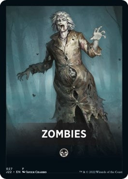 Image for Zombies Theme Card (Jumpstart 2022) (27) - Magic: The Gathering