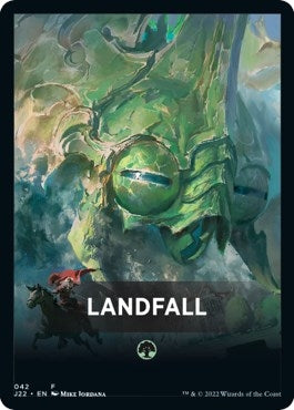 Image for Landfall Theme Card (Jumpstart 2022) (42) - Magic: The Gathering