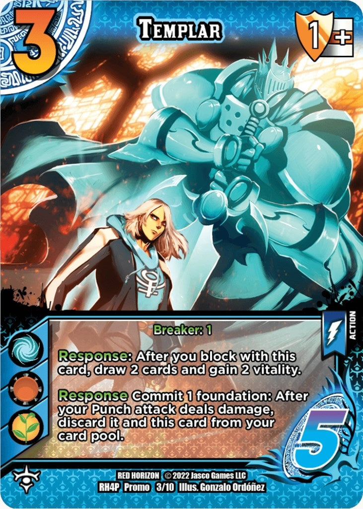 Image for Templar (Standard Sunset Tournament 2022) (Red Horizon: Blood Omen) (3) - UniVersus