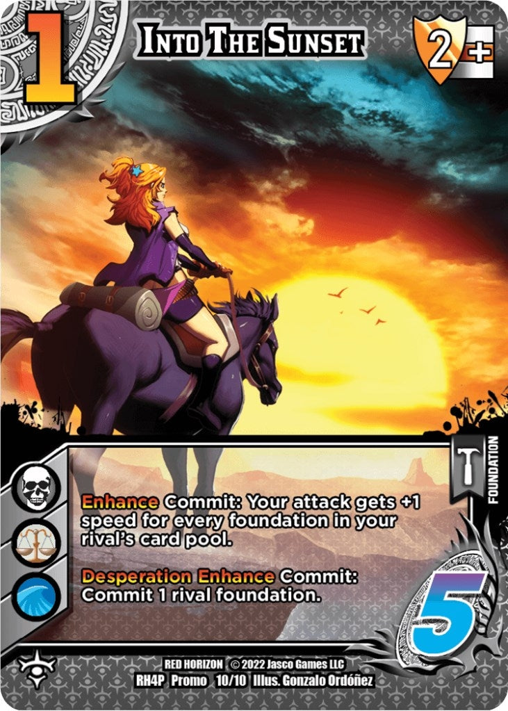 Image for Into the Sunset (Standard Sunset Tournament 2022) (Red Horizon) (10) - UniVersus