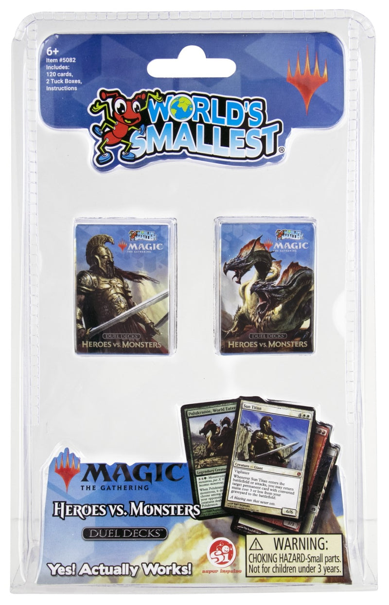 Image for Duel Decks: Heroes vs. Monsters - World's Smallest - Magic: The Gathering