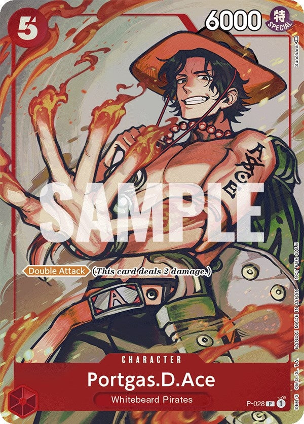 Image for Portgas.D.Ace (Event Pack Vol. 1) (One Piece Promotion Cards) (P-028) - One Piece Card Game