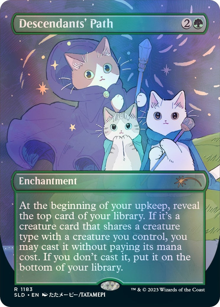 Image for Descendants' Path (Secret Lair Drop Series) (1183) - Magic: The Gathering
