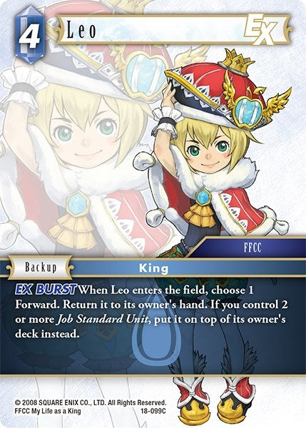 Image for Leo EX (Resurgence of Power) (18-099C) - Final Fantasy TCG