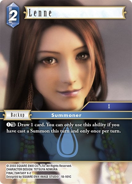 Image for Lenne (Resurgence of Power) (18-101C) - Final Fantasy TCG