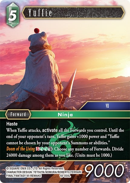 Image for Yuffie (Resurgence of Power) (18-050L) - Final Fantasy TCG