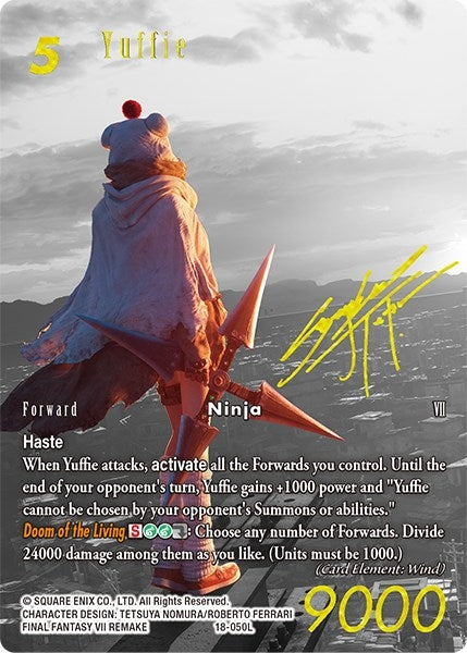 Image for Yuffie (Full Art) (Resurgence of Power) (18-050L) - Final Fantasy TCG