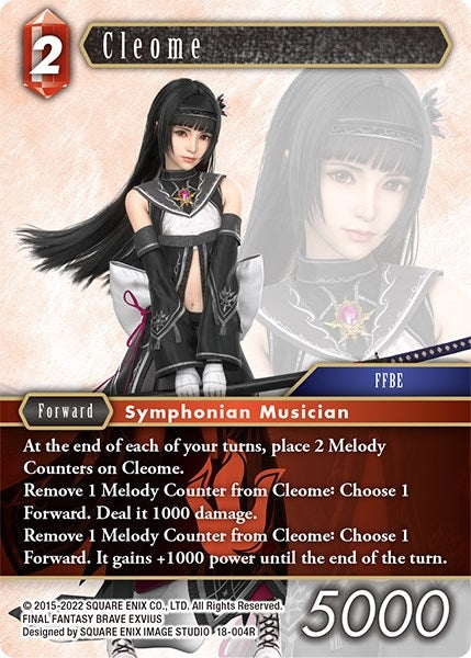Image for Cleome (Resurgence of Power) (18-004R) - Final Fantasy TCG