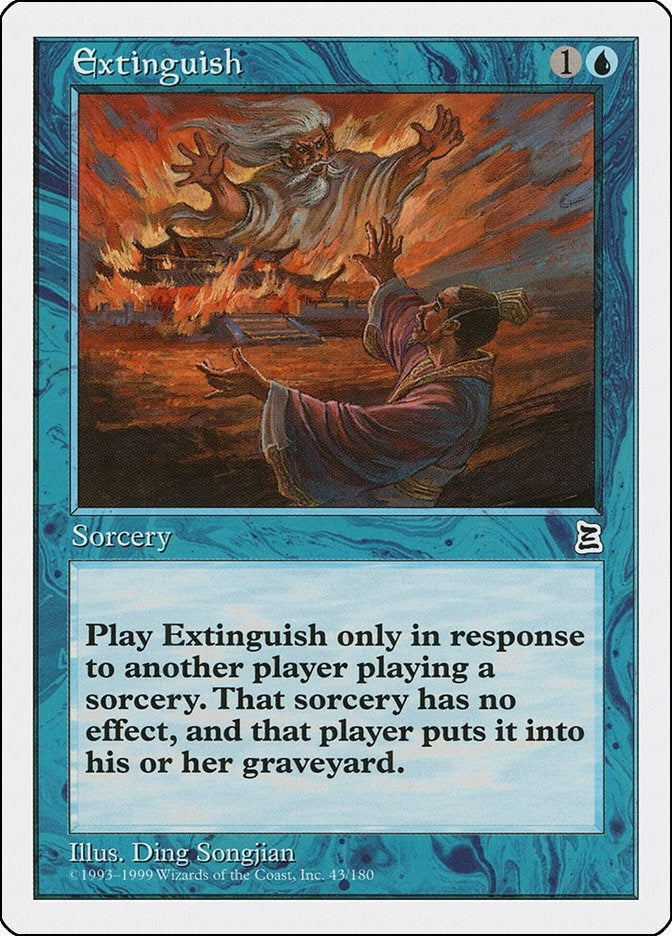 Image for Extinguish (Portal Three Kingdoms) (43) - Magic: The Gathering