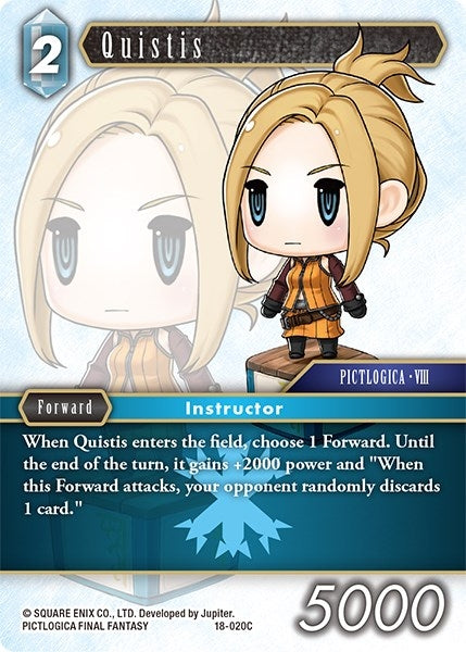 Image for Quistis (Resurgence of Power) (18-020R) - Final Fantasy TCG