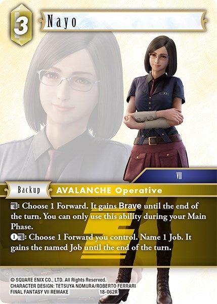Image for Nayo (Resurgence of Power) (18-062R) - Final Fantasy TCG