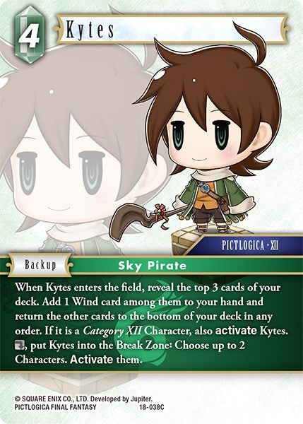 Image for Kytes (Resurgence of Power) (18-038C) - Final Fantasy TCG