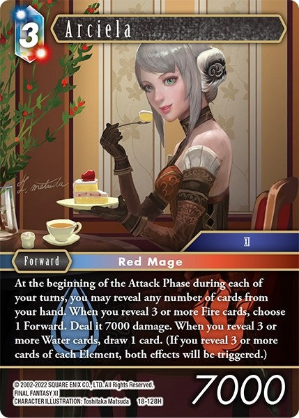 Image for Arciela (Resurgence of Power) (18-128H) - Final Fantasy TCG