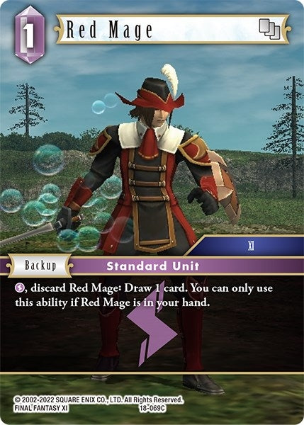 Image for Red Mage (Resurgence of Power) (18-069C) - Final Fantasy TCG