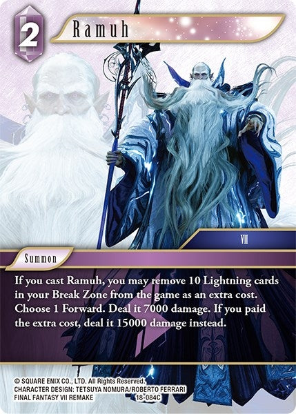 Image for Ramuh (Resurgence of Power) (18-084C) - Final Fantasy TCG