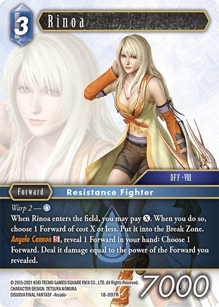 Image for Rinoa (Resurgence of Power) (18-097R) - Final Fantasy TCG