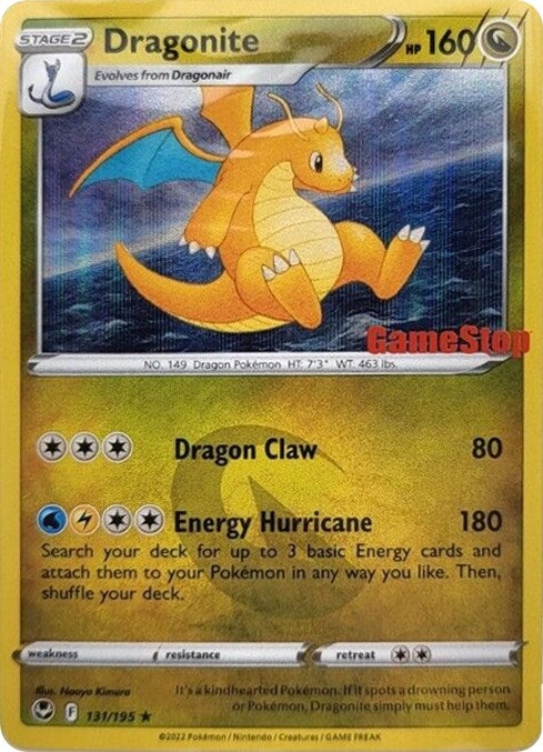 Image for Dragonite - 131/195 (Gamestop Exclusive) (Miscellaneous Cards & Products) (131/195) - Pokemon